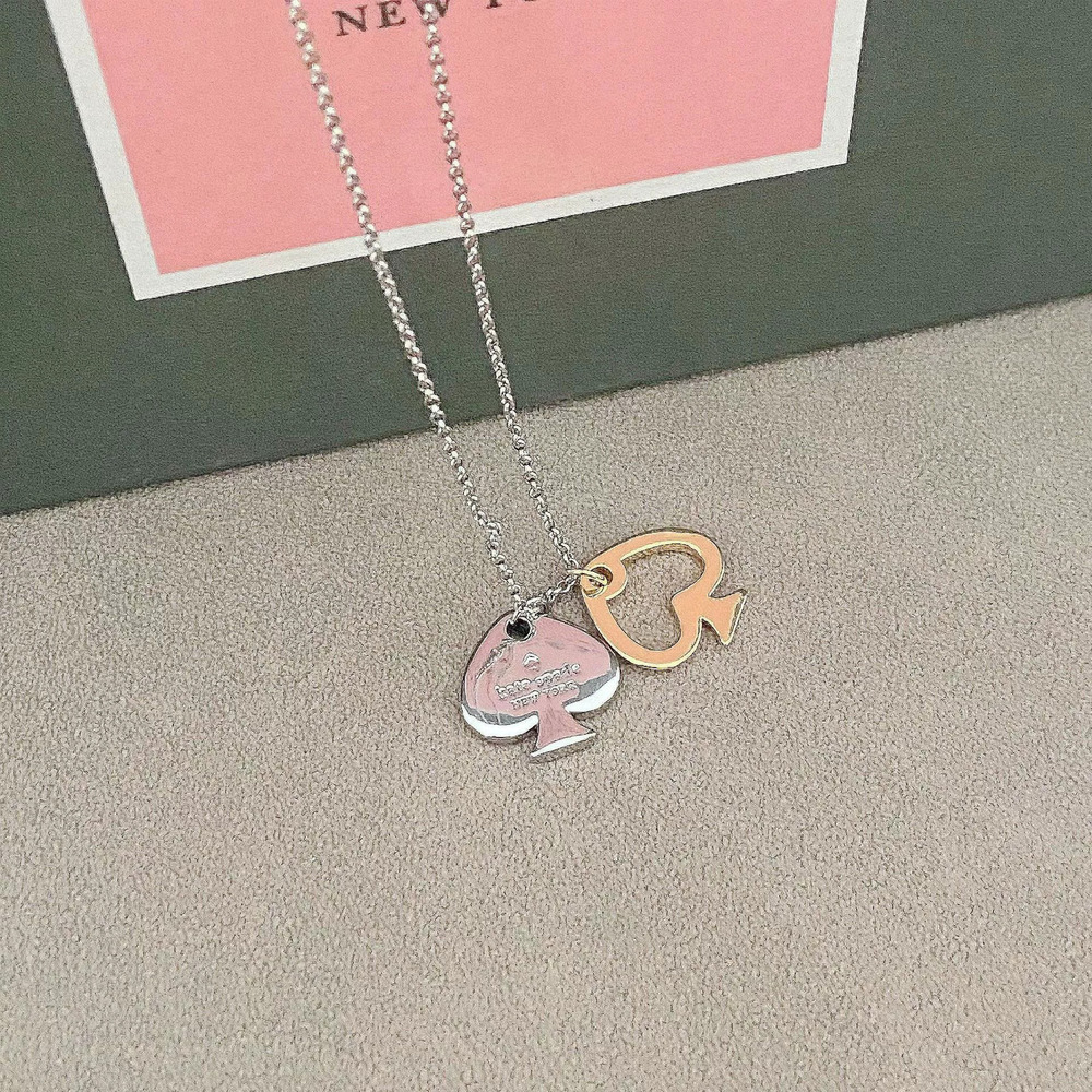 kate spade Heart Cutout Necklace